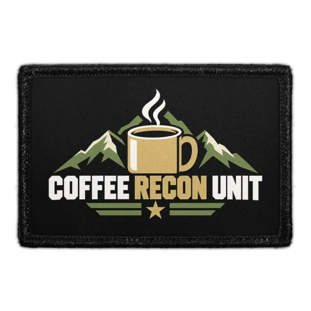 Pull Patch Coffee Recon Unit patch kaffe