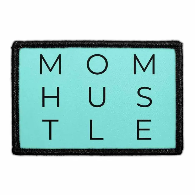 Pull Patch Mom Hustle patch med velcro mor