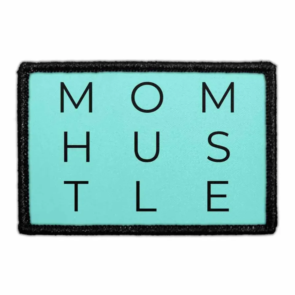 Pull Patch Mom Hustle patch med velcro mor