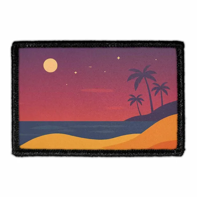 Pull Patch Tropic Twilight patch velcro 1 stk 3x2