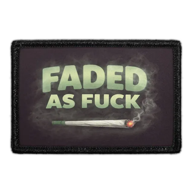 Pull Patch Faded As Fuck patch 3x2 fest