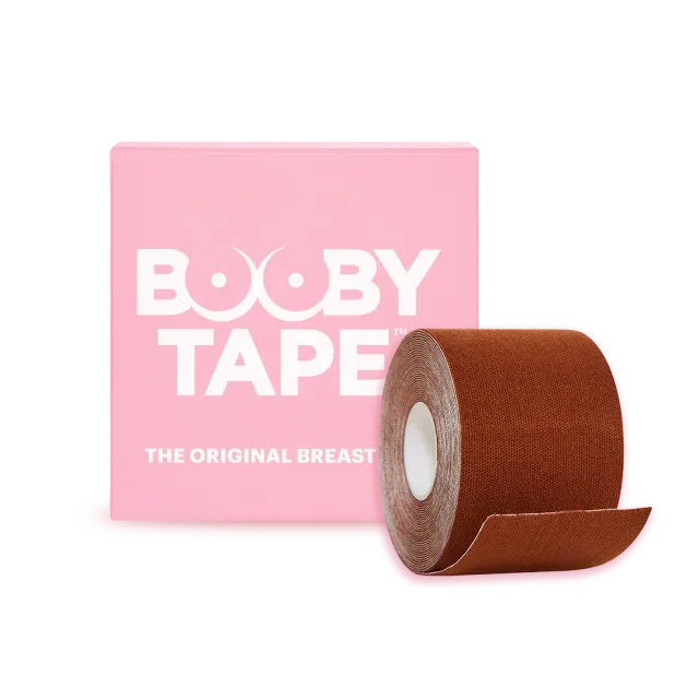 Booby Tape Brown brysttape brun rulle løft uden bh