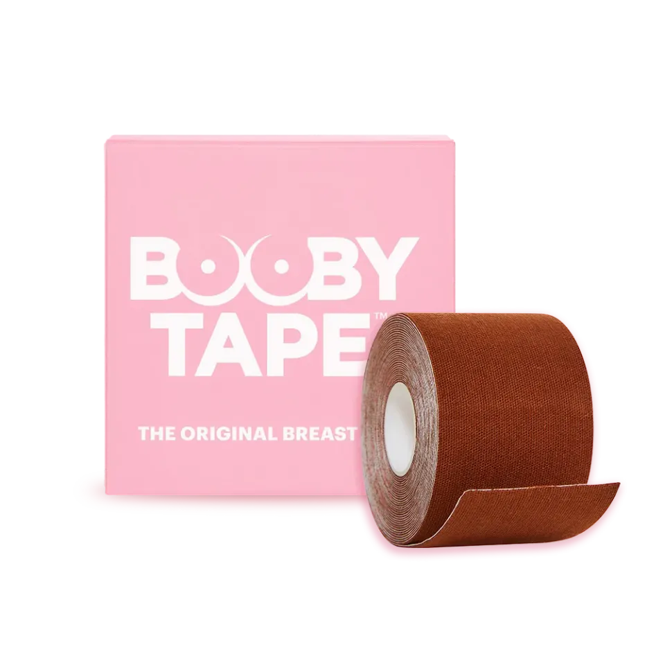 Booby Tape Brown brysttape brun rulle løft uden bh