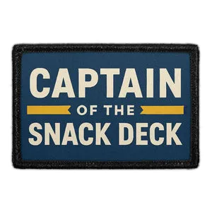 Pull Patch Captain of the Snack Deck patch krydstogt