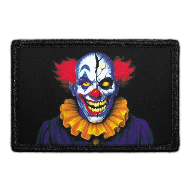 Pull Patch The Mirror Grin patch scary klovn velcro