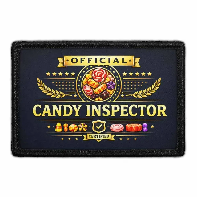 Pull Patch Official Candy Inspector patch velcro