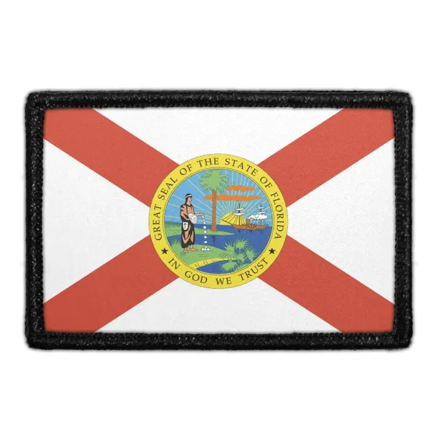 Pull Patch Florida State Flag patch farve velcro