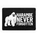 Pull Patch Harambe Never Forgotten patch 76x51 mm velcro