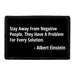 Pull Patch Stay Away Negative People patch velcro citat