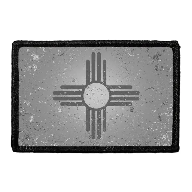 Pull Patch State Flag New Mexico patch distressed sort/hvid