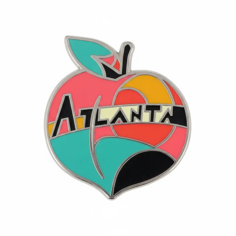Vagabond Heart Atlanta emaljepin USA