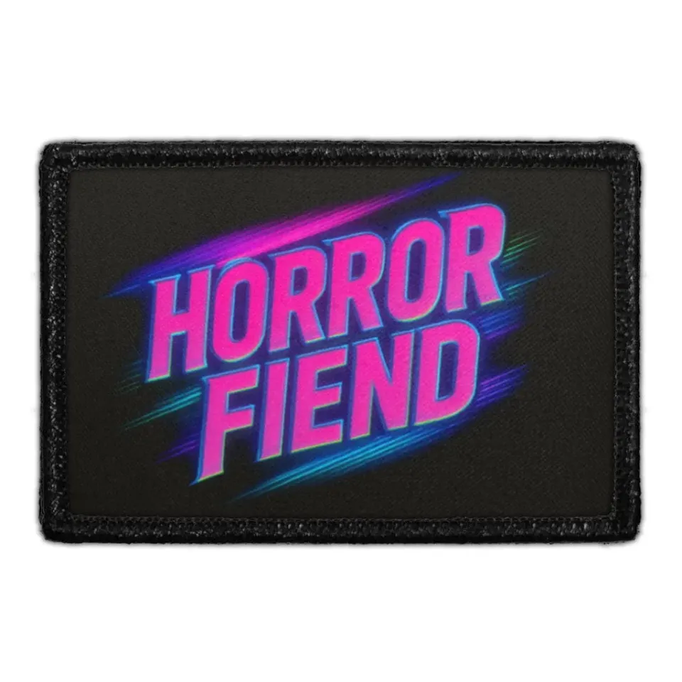 Pull Patch Horror Fiend patch med velcro – halloween
