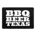 Pull Patch BBQ Beer Texas patch med velcro hook