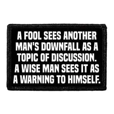 Pull Patch A Fool Sees patch klogt citat
