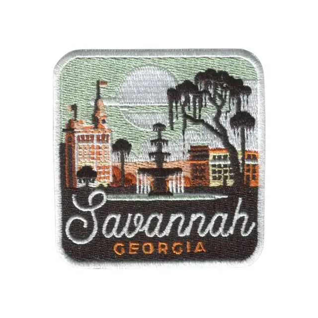 Vagabond Heart Savannah strygemærke USA souvenir