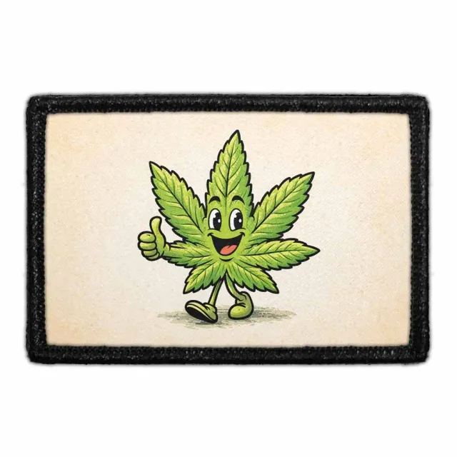 Pull Patch Marijuana Leaf Buddy patch velcro blad
