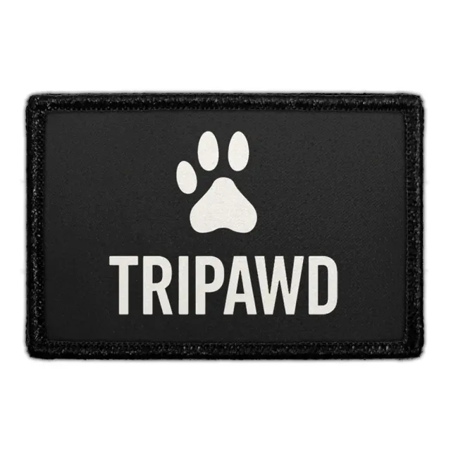Pull Patch Tripawd Badge patch med velcro 76 mm