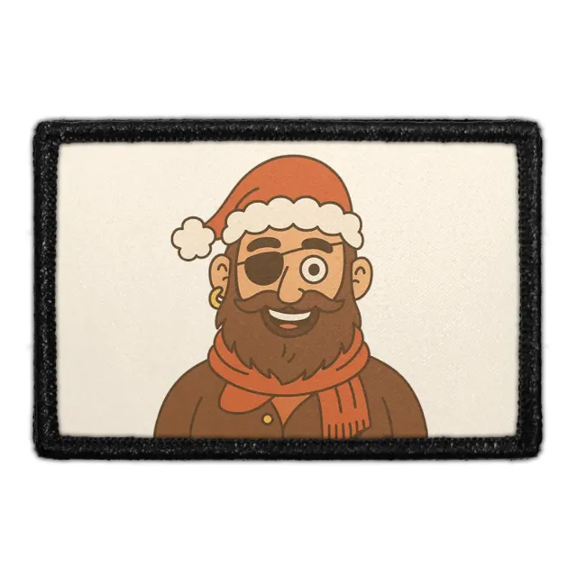 Pull Patch Pirate With Santa Hat patch 1 stk jul