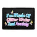 Pull Patch Glitter Water And Anxiety patch med velcro