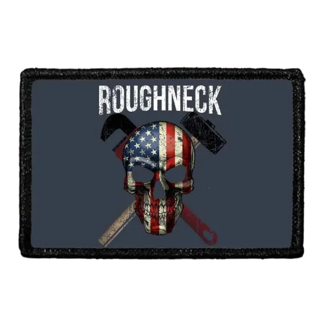 Pull Patch Roughneck US Skull patch velcro kranie