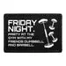 Pull Patch Friday Night Party At The Gym With My Friends Dumbbell And Barbell patch