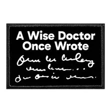 Pull Patch A Wise Doctor Once Wrote patch med velcro