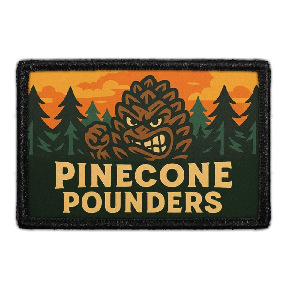Pull Patch Pinecone Pounders patch 76x51 mm