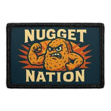 Pull Patch Nugget Nation patch velcro farve