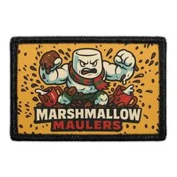 Pull Patch Marshmallow Maulers patch humor