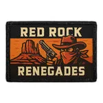 Pull Patch Red Rock Renegades patch med velcro