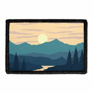 Pull Patch Sunrise On The Mountains patch naturmotiv