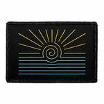 Pull Patch Sun And Sea Geometric patch med velcro geometrisk