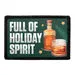 Pull Patch I'm Full Of Holiday Spirit patch med velcro