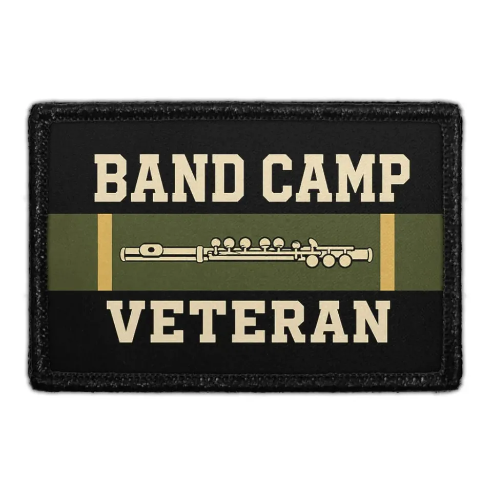 Pull Patch Band Camp Veteran patch med velcro