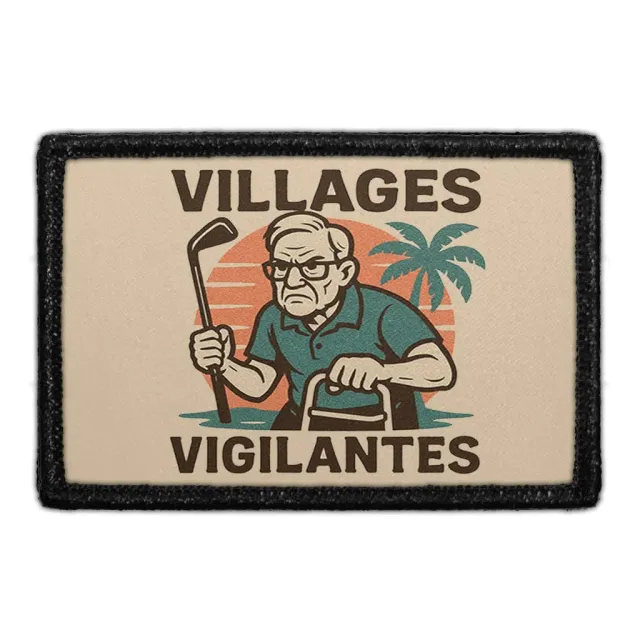 Pull Patch Villages Vigilantes patch 1 stk velcro