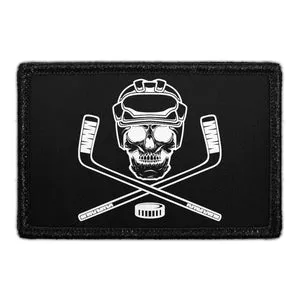 Pull Patch Hockey Goon sort patch velcro 76 mm