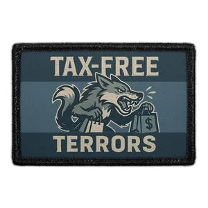 Pull Patch Tax-Free Terrors patch med velcro – sjov