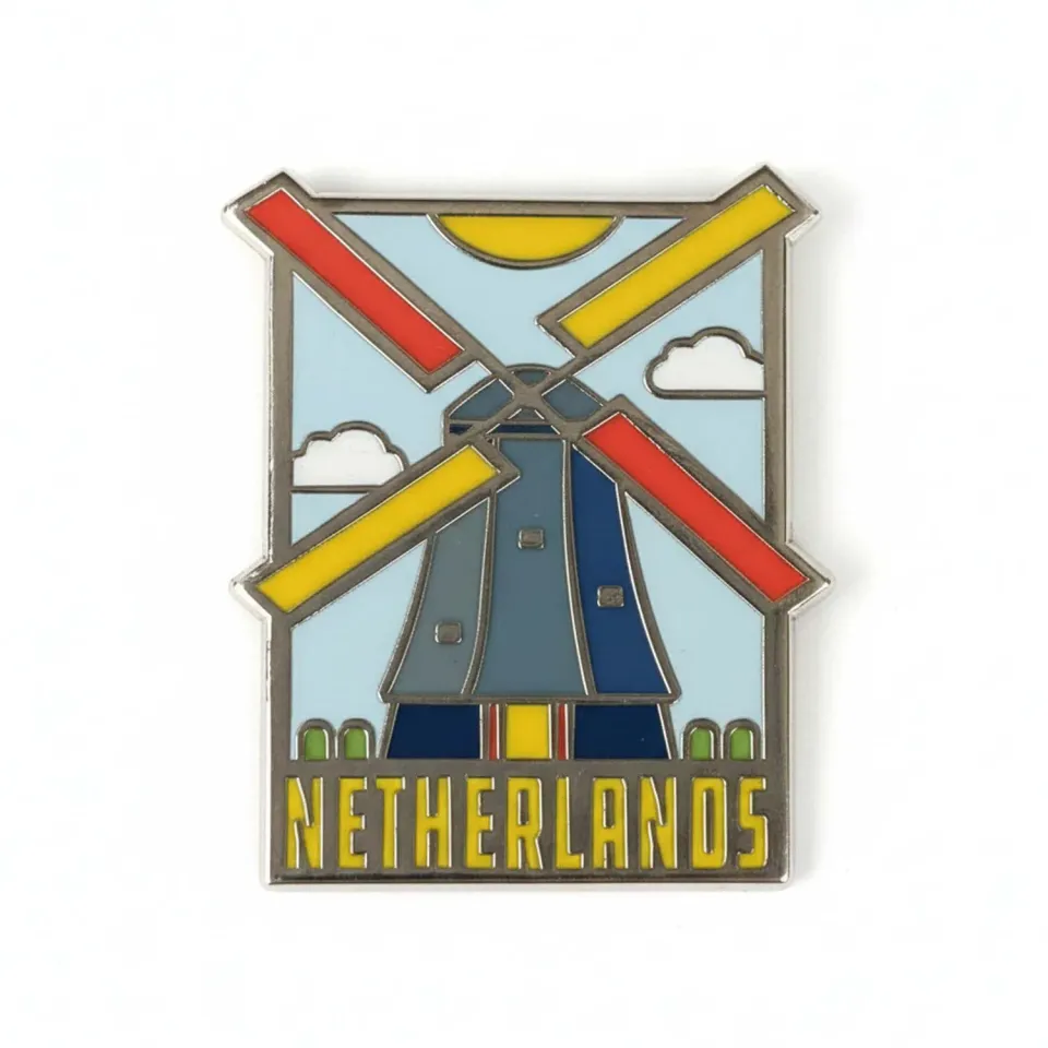 Vagabond Heart Netherlands emaljepin Holland 1 stk