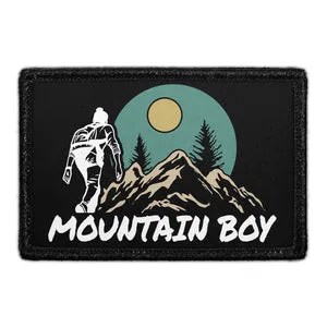 Pull Patch Mountain Boy patch velcro 76x51 mm