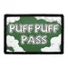 Pull Patch Puff Puff Pass patch med velcro