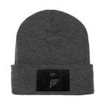 Pull Patch Premium Beanie Flexfit hue mørkegrå