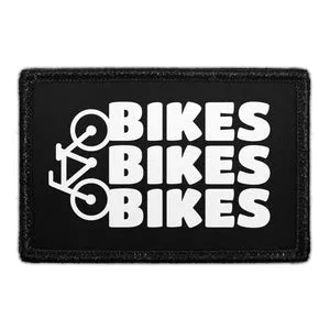 Pull Patch Bikes Bikes Bikes patch 3x2 cykel