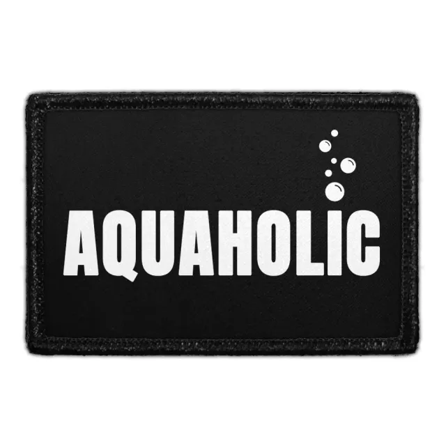 Pull Patch Aquaholic patch velcro 7,6x5 cm