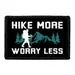 Pull Patch Hike More Worry Less patch med velcro