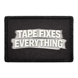 Pull Patch Tape Fixes patch 3x2 velcro maker