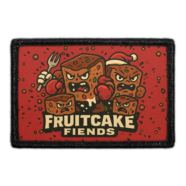 Pull Patch Fruitcake Fiends patch med velcro 76 mm