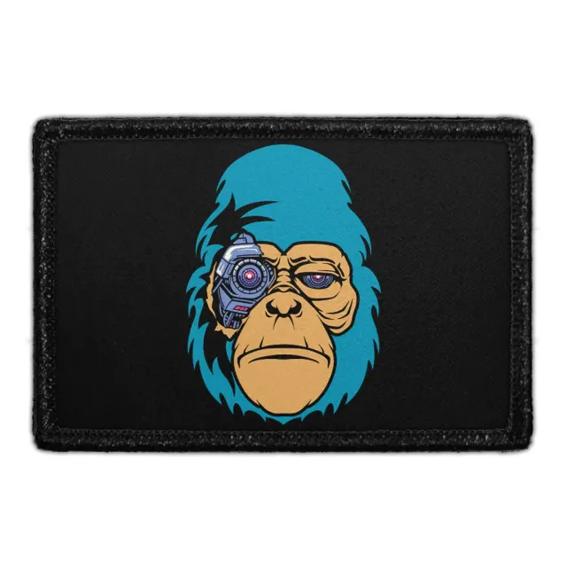 Pull Patch Cyborg Gorilla patch 76x51 mm velcro