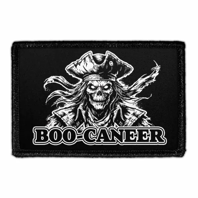 Pull Patch Boo-Caneer Pirate Ghost patch halloween