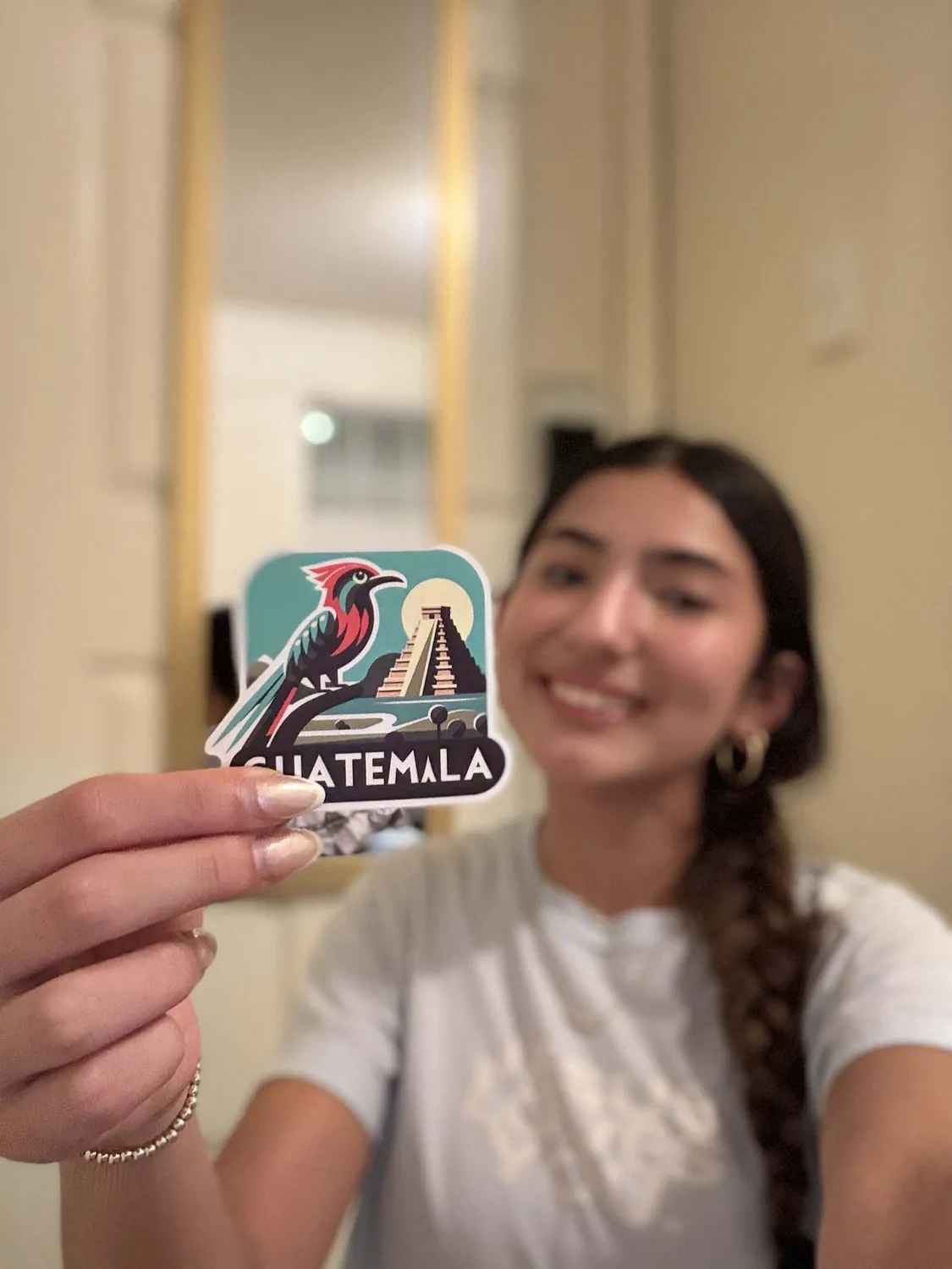Vagabond Heart Guatemala sticker klistermærke vejrbestandig