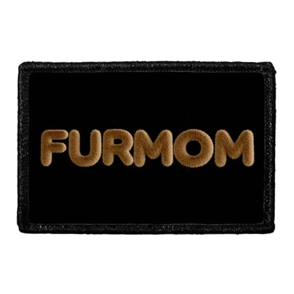 Pull Patch Furmom patch med velcro 76x51 mm